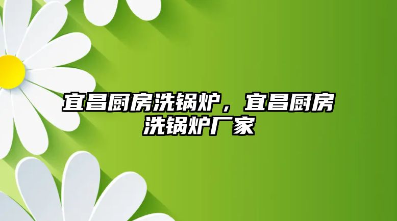 宜昌廚房洗鍋爐，宜昌廚房洗鍋爐廠家