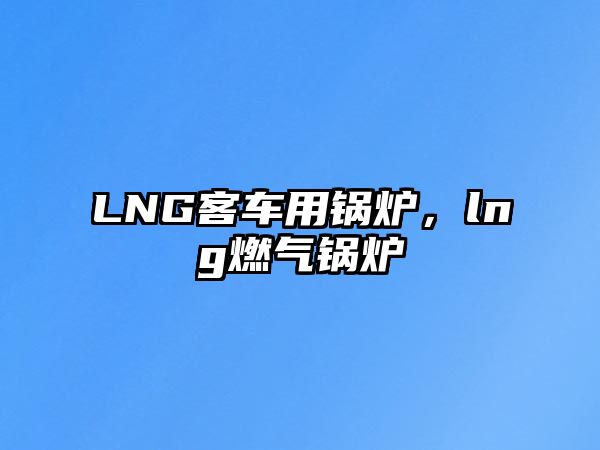 LNG客車用鍋爐，lng燃?xì)忮仩t