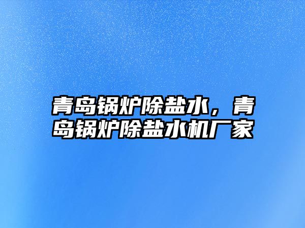 青島鍋爐除鹽水，青島鍋爐除鹽水機廠家