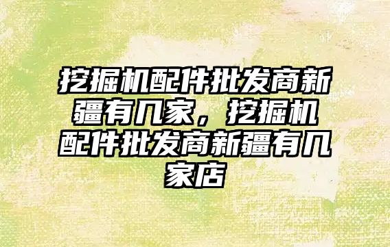 挖掘機配件批發(fā)商新疆有幾家，挖掘機配件批發(fā)商新疆有幾家店