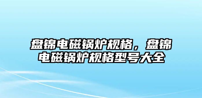 盤錦電磁鍋爐規(guī)格，盤錦電磁鍋爐規(guī)格型號大全