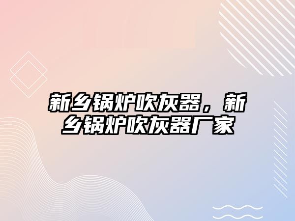 新鄉(xiāng)鍋爐吹灰器，新鄉(xiāng)鍋爐吹灰器廠家