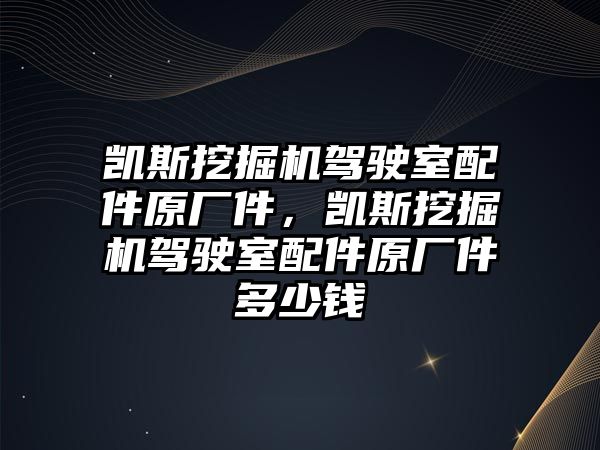 凱斯挖掘機(jī)駕駛室配件原廠件，凱斯挖掘機(jī)駕駛室配件原廠件多少錢