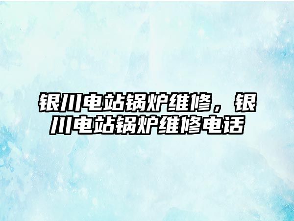 銀川電站鍋爐維修，銀川電站鍋爐維修電話