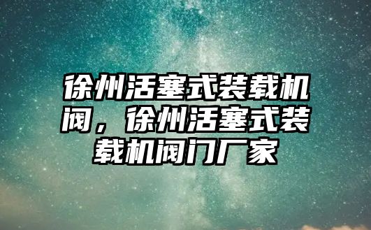 徐州活塞式裝載機(jī)閥，徐州活塞式裝載機(jī)閥門廠家