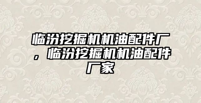 臨汾挖掘機(jī)機(jī)油配件廠，臨汾挖掘機(jī)機(jī)油配件廠家