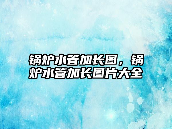 鍋爐水管加長圖，鍋爐水管加長圖片大全