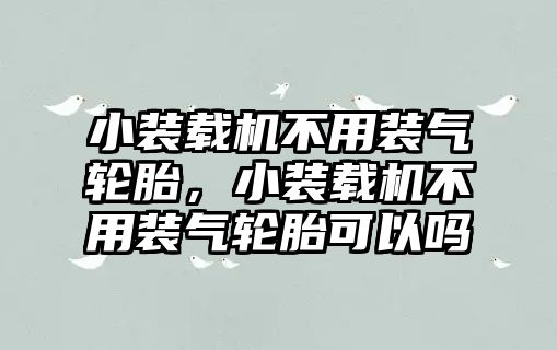 小裝載機不用裝氣輪胎，小裝載機不用裝氣輪胎可以嗎