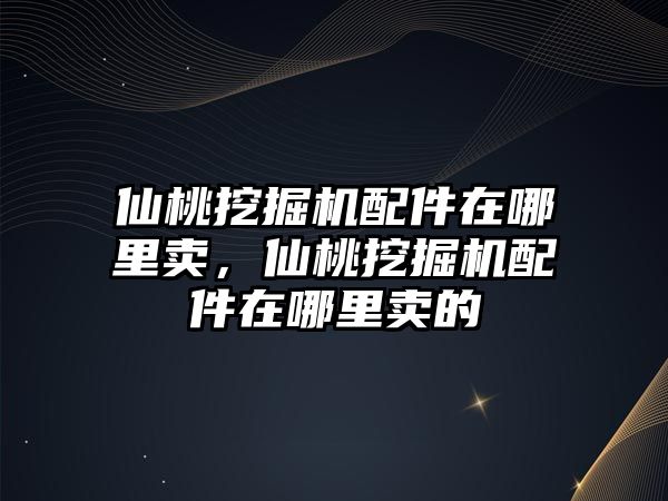 仙桃挖掘機配件在哪里賣，仙桃挖掘機配件在哪里賣的